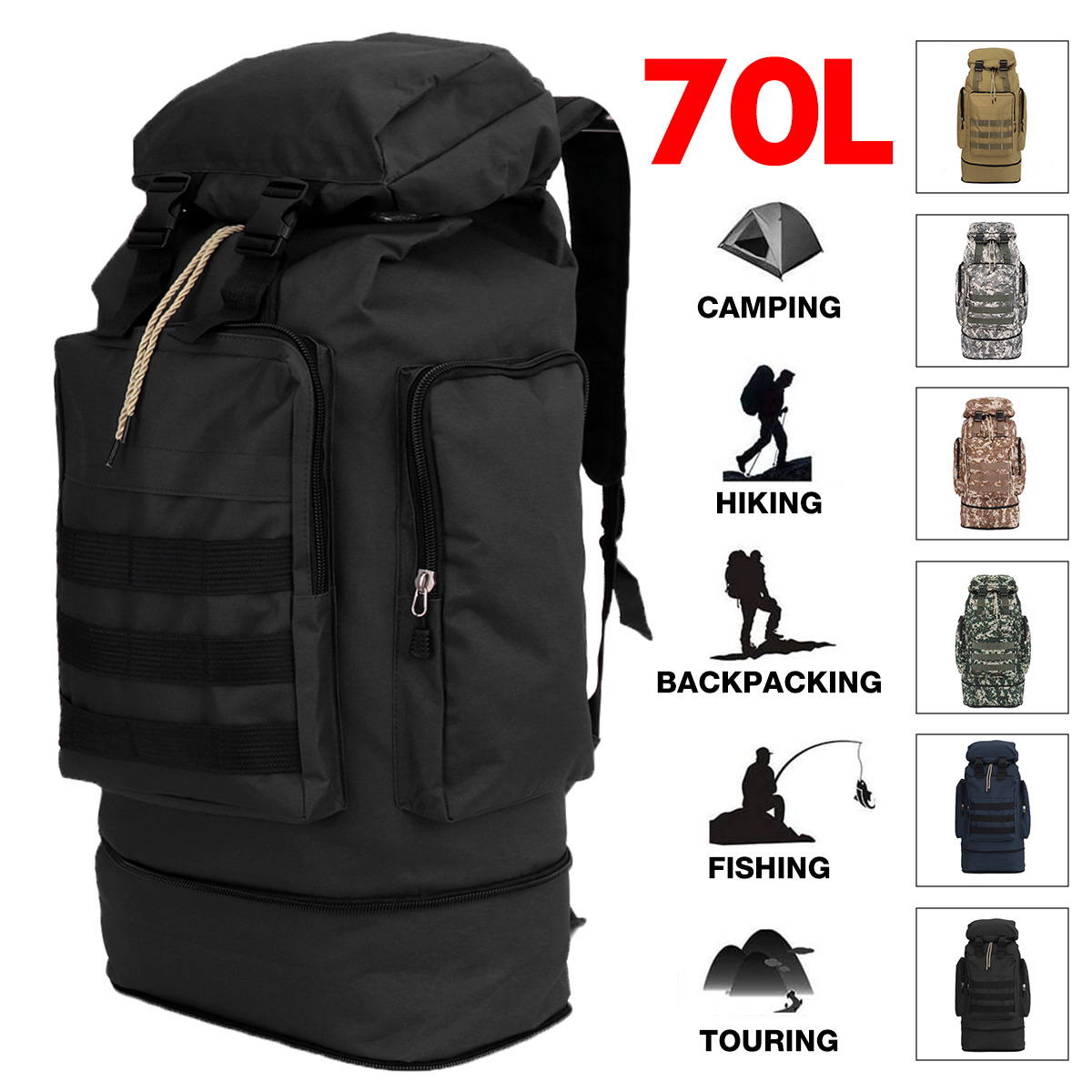 60L10L-Expanded-Large-Capacity-with-Mobile-Phone-Storage-Side-Bag-Outdoor-Hiking-Backpack-1869568-1