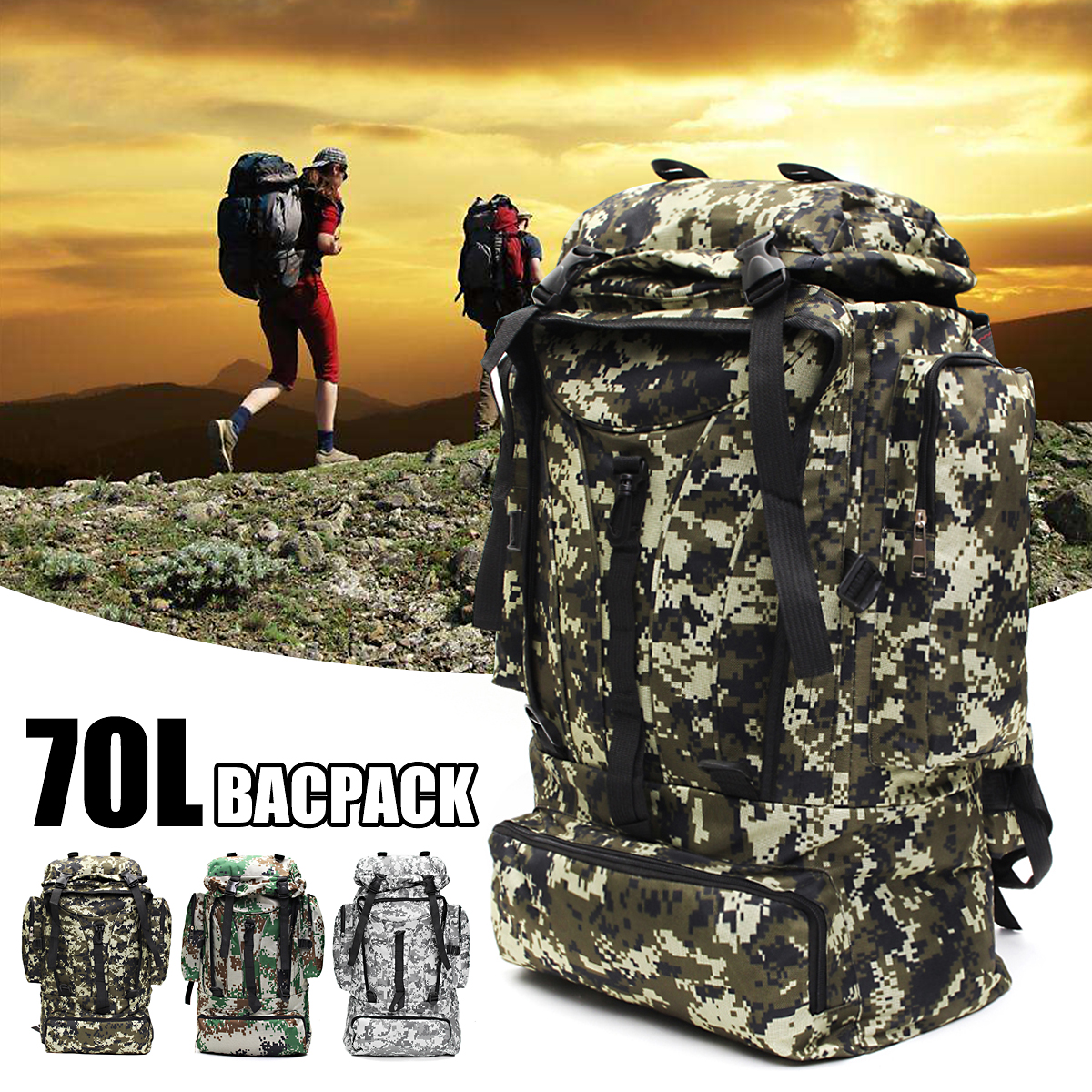 70L-Large-Capacity-Camouflage-Outdoor-Camping-Hiking-Travel-Waterproof-Macbook-Tablet-Storage-Bag-Ba-1856151-1