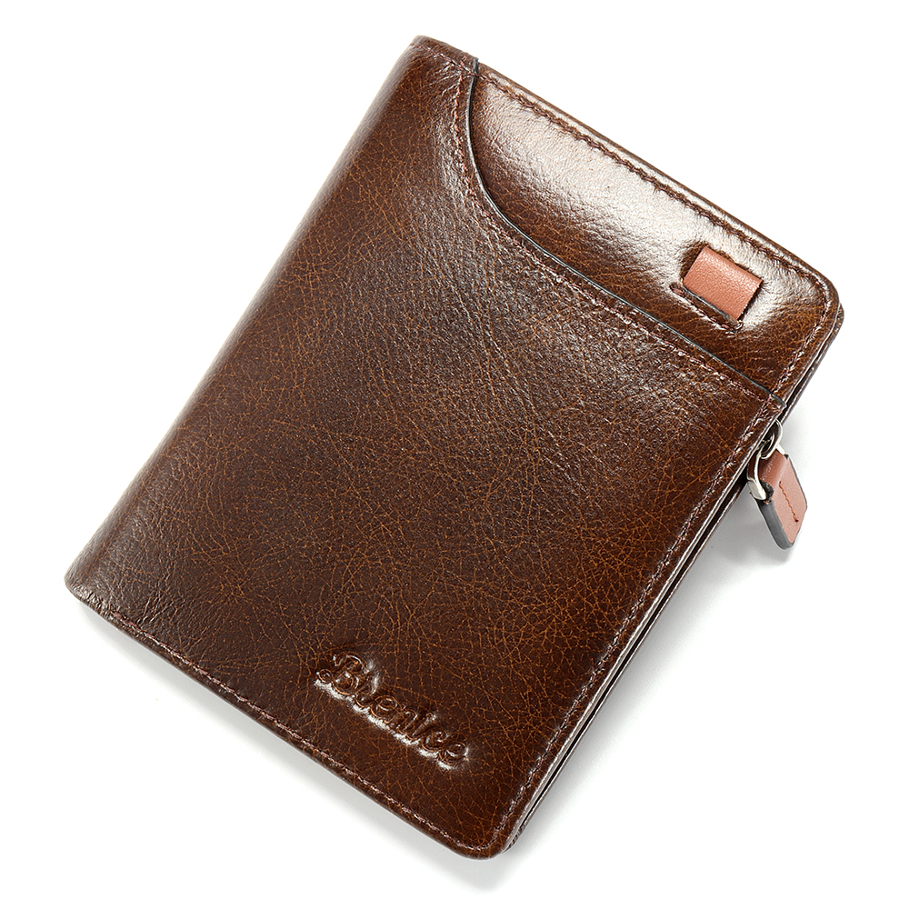 BRENICE-RFID-Casual-Business-with-Multi-Pocket-Card-Holders-Oil-Leather-Short-Wallet-Coin-Purse-1352959-2