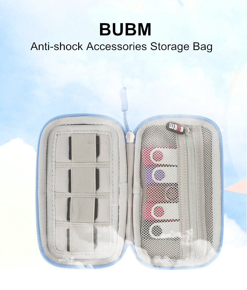 BUBM-Double-Layers-Portable-Anti-shock-Earphone-Accessory-Storage-Bag-U-Flash-Disk-Collection-Box-1273883-1