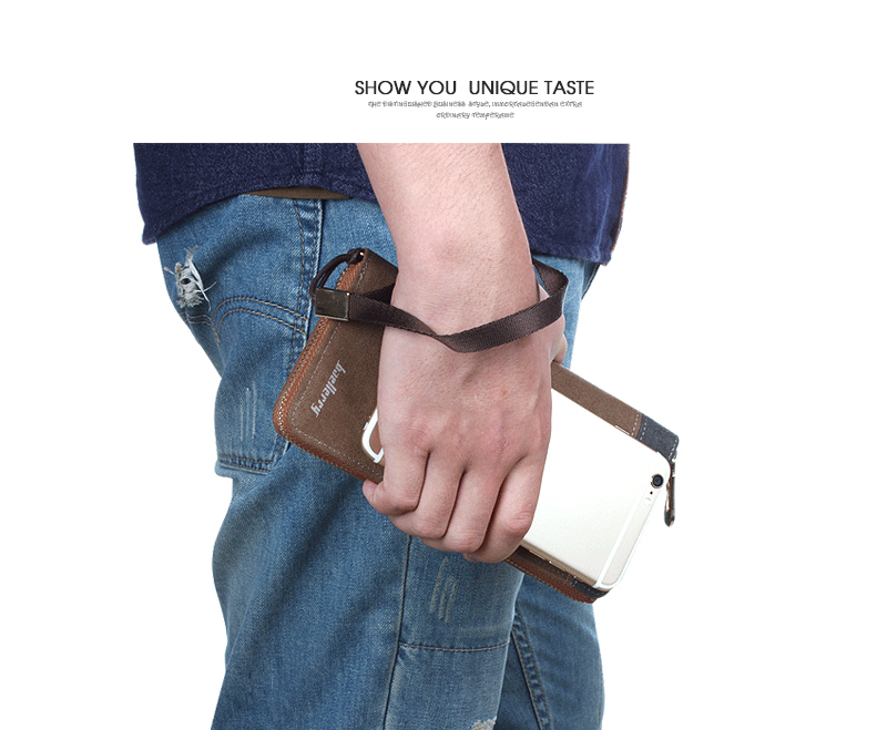 Baellery-Casual-Vintage-Canvas-Handbag-with-Wristlet-Zipper-Men-Large-Capacity-Mobile-Phone-Wallet-1624974-11