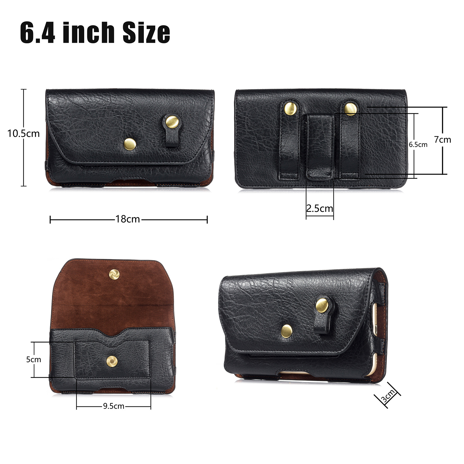 Bakeey-Casual-Vintage-Bussiness-64-inch-Multifunctional-with-Card-Slot-PU-Leather-Mobile-Phone-Money-1692762-4