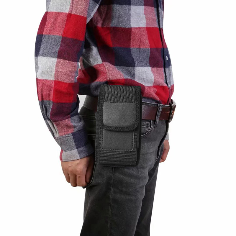 Bakeey-Horizontal-Oxford-Nylon-Mobile-Phone-Storage-Bag-Wallet-Belt-Waist-Packs-for-57-67-inch-Phone-1912704-13