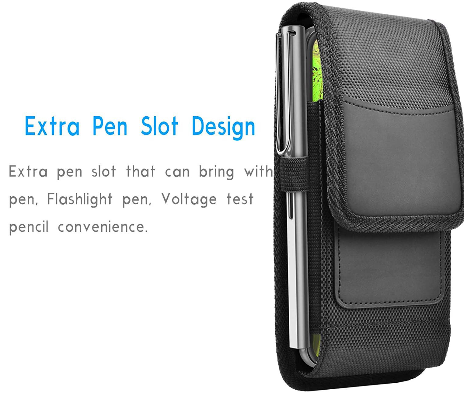 Bakeey-Horizontal-Oxford-Nylon-Mobile-Phone-Storage-Bag-Wallet-Belt-Waist-Packs-for-57-67-inch-Phone-1912704-5
