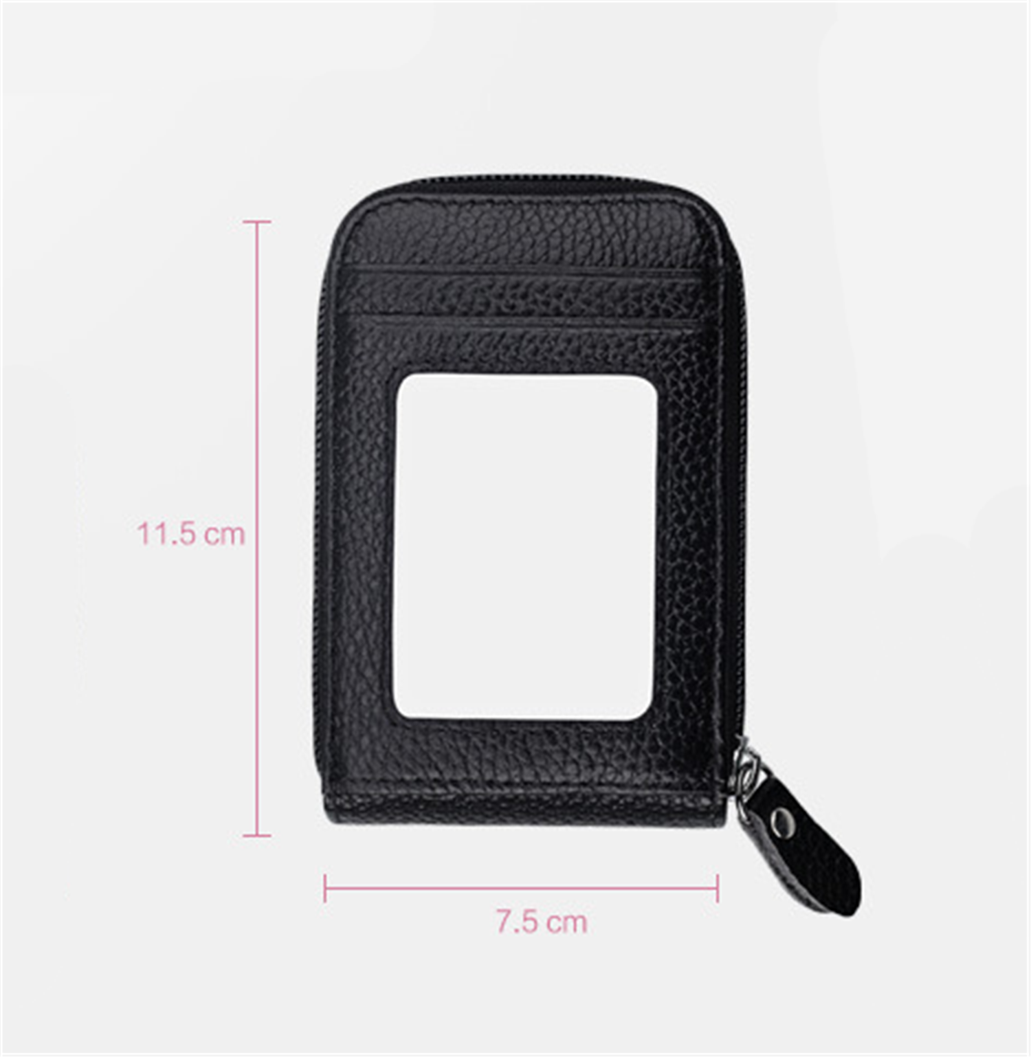 Bakeey-KB09-Portable-RFID-Anti-scan-Genuine-Leather-12-Card-Slots-Coins-Bag-Wallet-Credit-Lock-ID-Ca-1629591-11