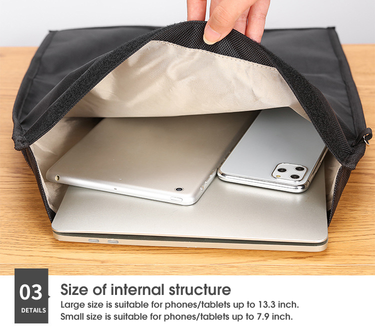 Bakeey-Oxford-Cloth-Signal-Blocking-Radiation-Protection-Phone-Tablet-Macbook-Storage-Faraday-Bag-1869801-9