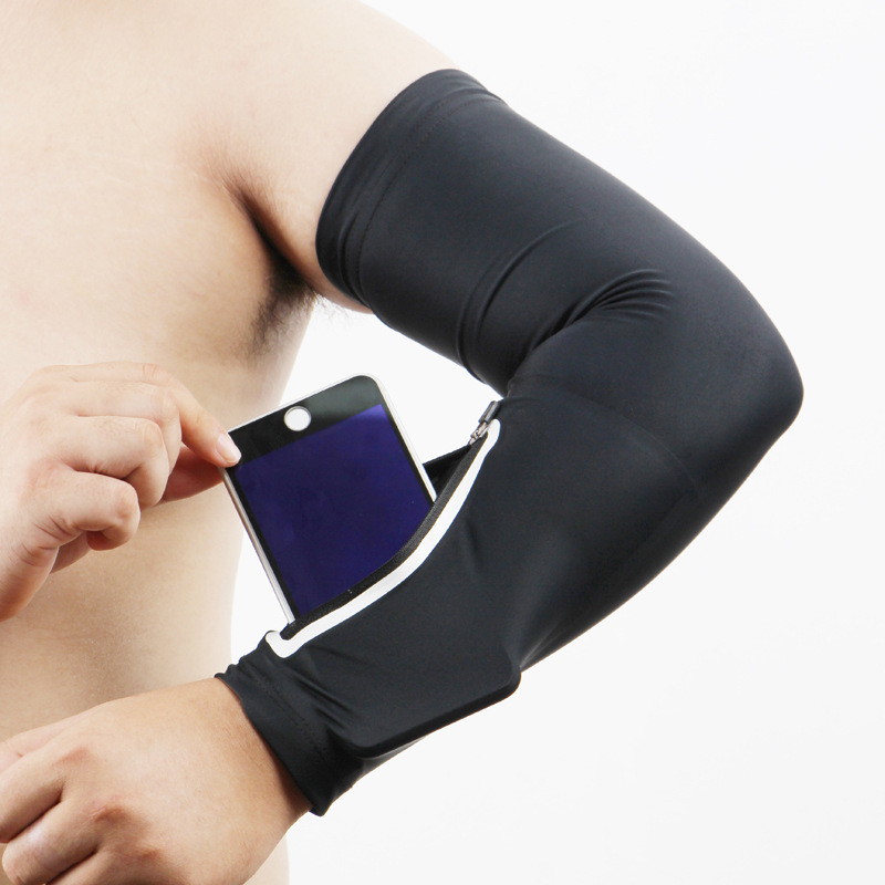 Bakeey-Sun-protection-Elastic-Sports-Jogging-Gym-Phone-Armband-Running-Bag-Arm-Wrist-Bag-1329057-1