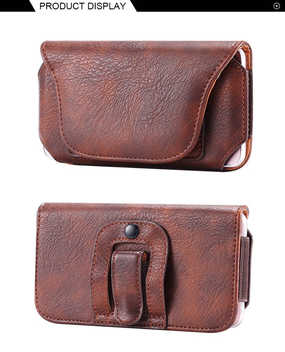 Bakeey-Vintage-Rhinoceros-Hide-Texture-Mobile-Phone-Money-Coin-Hiking-Sport-Men-Belt-Waist-Bag-Sideb-1686324-4