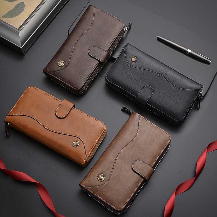 Business-Casual-Large-Capacity-Multi-Pockets-Men-Mobile-Phone-Wallet-Handbag-1652364-7