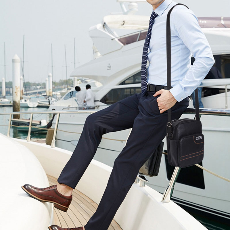 Business-Men-Waterproof-PU-Leather-Men-Messenger-Shoulder-Bag-Backpack-1819647-10