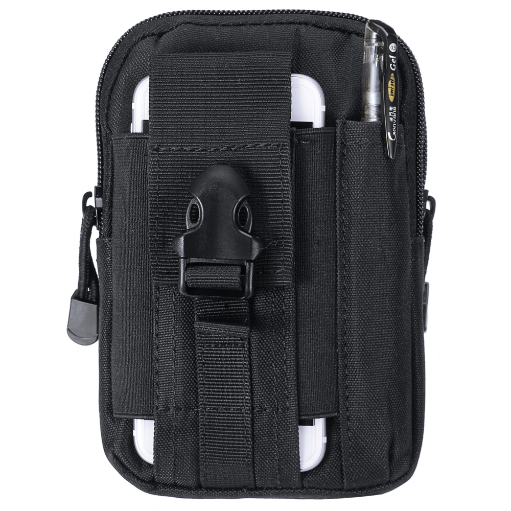 CHARMINER-Large-Capacity-Mobile-Phone-Storage-Bag-Belt-Canvas-Waist-Packs-1890891-6