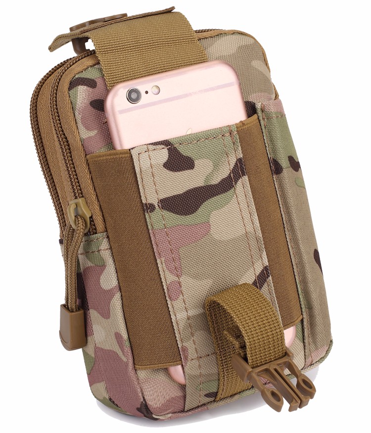 CHARMINER-Large-Capacity-Mobile-Phone-Storage-Bag-Belt-Canvas-Waist-Packs-1890891-8