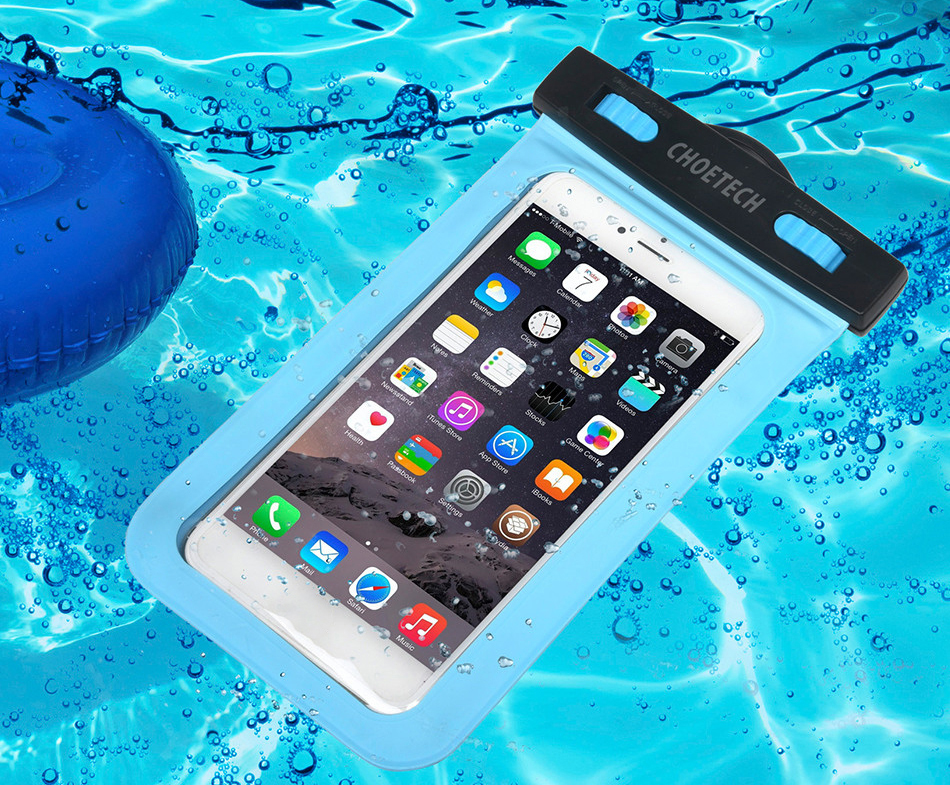 CHOETECH-Swimming-Diving-PVC-Touch-Screen-Clear-IPX8-Waterproof-Phone-Bag-Phone-Pouch-with-Strap-for-1679568-15