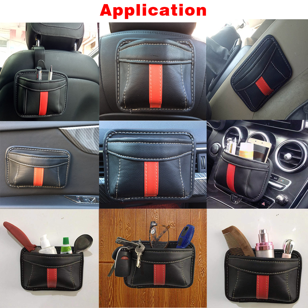 Car-Storage-Bag-Organizer-Phone-Wallet-Pocket-Pouch-Hanging-Holder-PU-leather-1632847-2