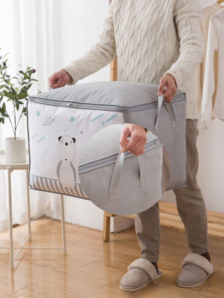 Cartoon-Large-Capacity-Dustproof-Non-Woven-Fabrics-Household-Supplies-Stuff-Storage-Bag-Organizer-1821644-2