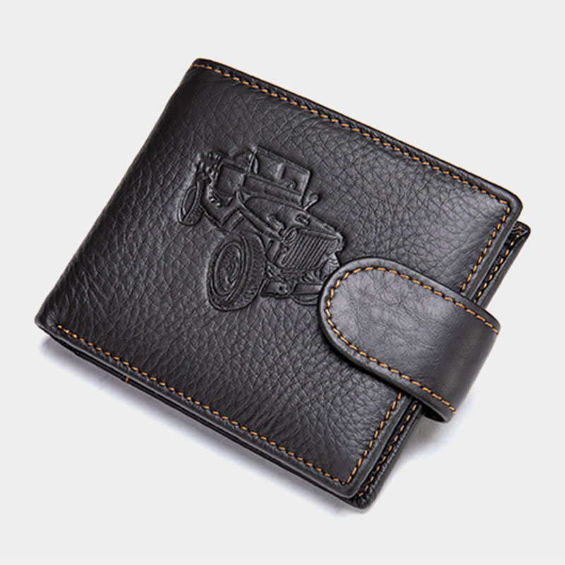 Casual-Business-Flip-with-Multi-Card-Slot-Pockets-Men-Foldable-Short-Wallet-Handbag-1829980-4