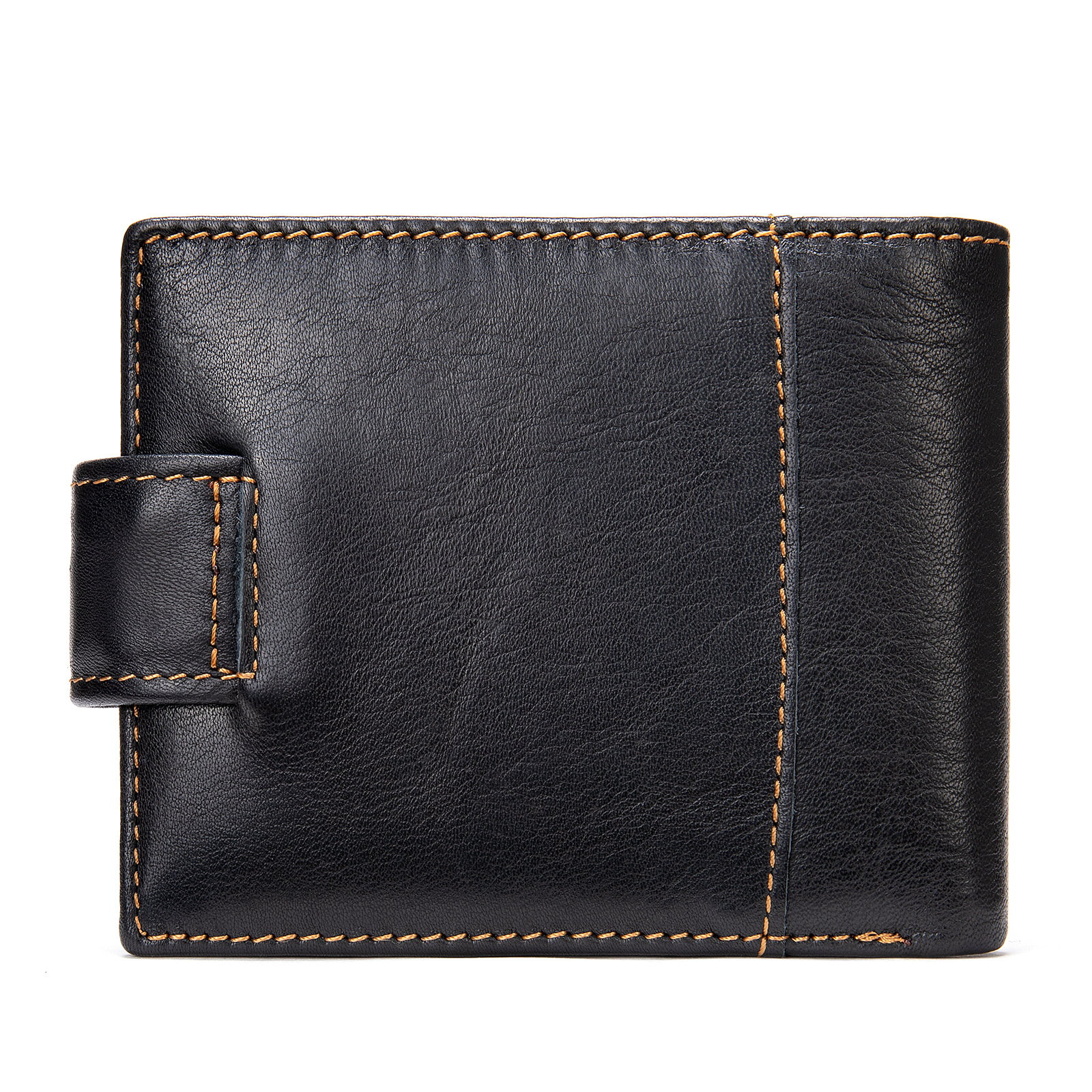 Casual-Business-Flip-with-Multi-Card-Slot-Pockets-Men-Foldable-Short-Wallet-Handbag-1829980-7