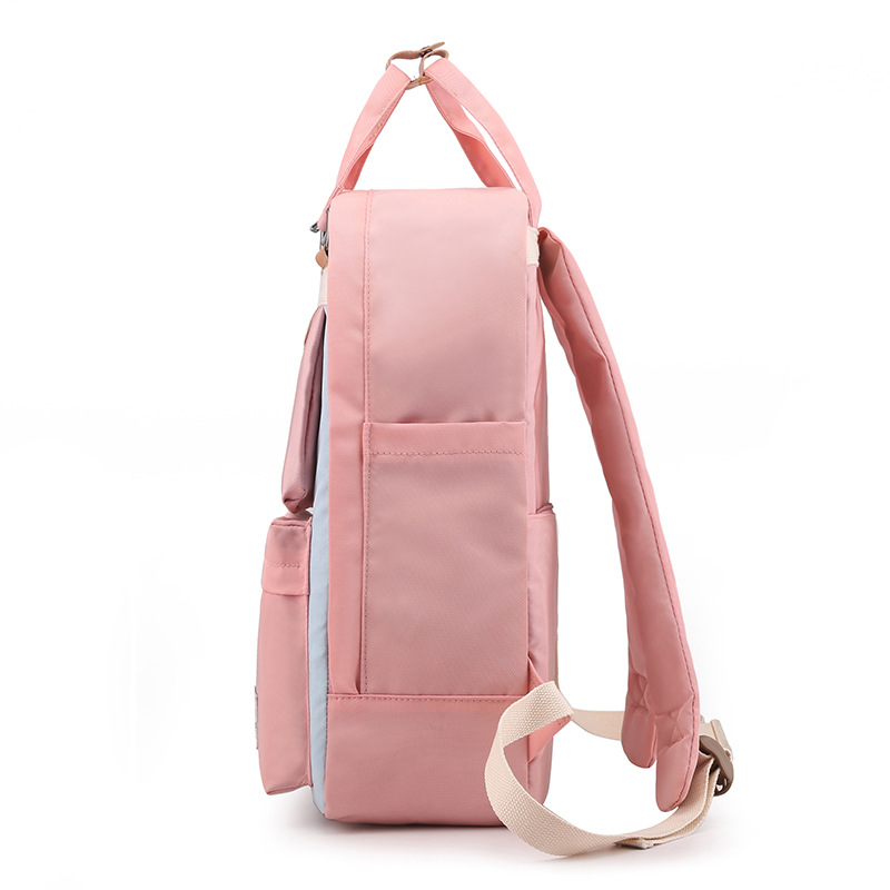 Casual-Large-Capacity-Waterproof-Nylon-Women-Backpack-Macbook-Tablet-Storage-Teenage-Girls-School-Ba-1800850-5