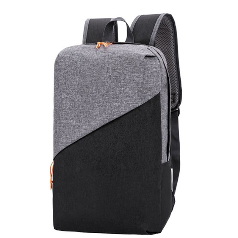 Contrast-Color-Pattern-Large-Capacity-Multi-Pocket-Nylon-Macbook-Storage-Bag-Backpack-1676568-1