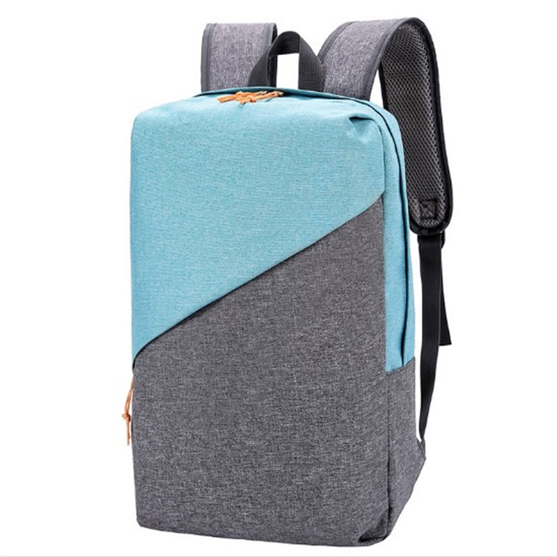 Contrast-Color-Pattern-Large-Capacity-Multi-Pocket-Nylon-Macbook-Storage-Bag-Backpack-1676568-12