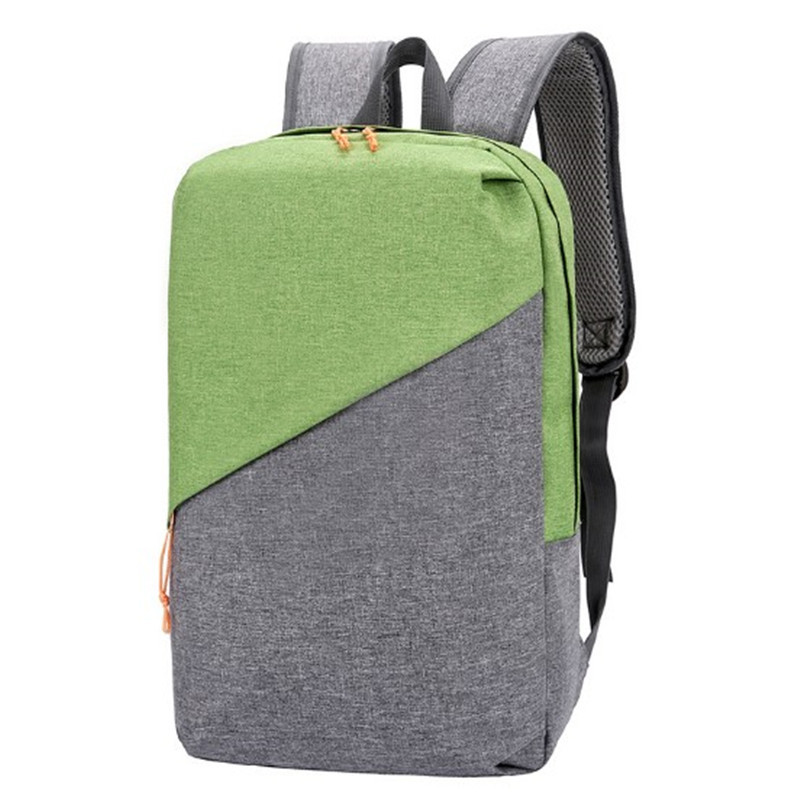 Contrast-Color-Pattern-Large-Capacity-Multi-Pocket-Nylon-Macbook-Storage-Bag-Backpack-1676568-14