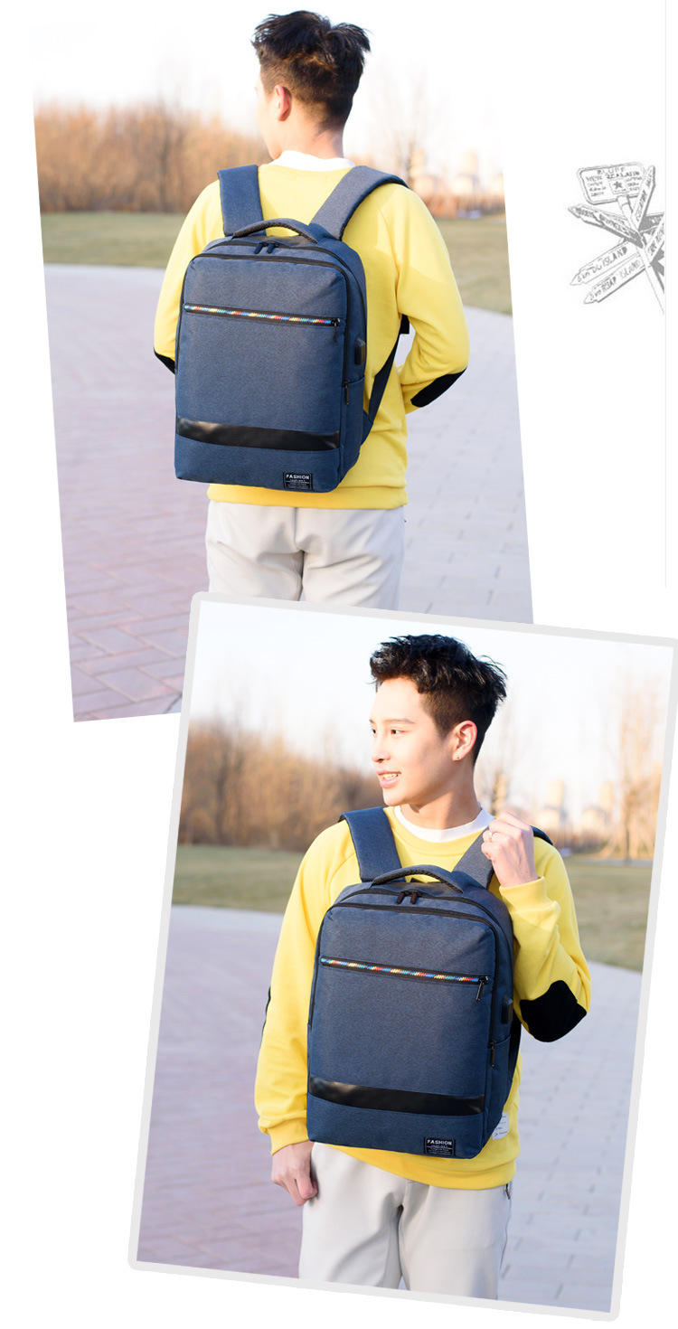 DX-691-Casual-Large-Capacity-Wear-Resistant-with-USB-Charging-Jack-Macbook-Unisex-Storage-Bag-Backpa-1661571-11