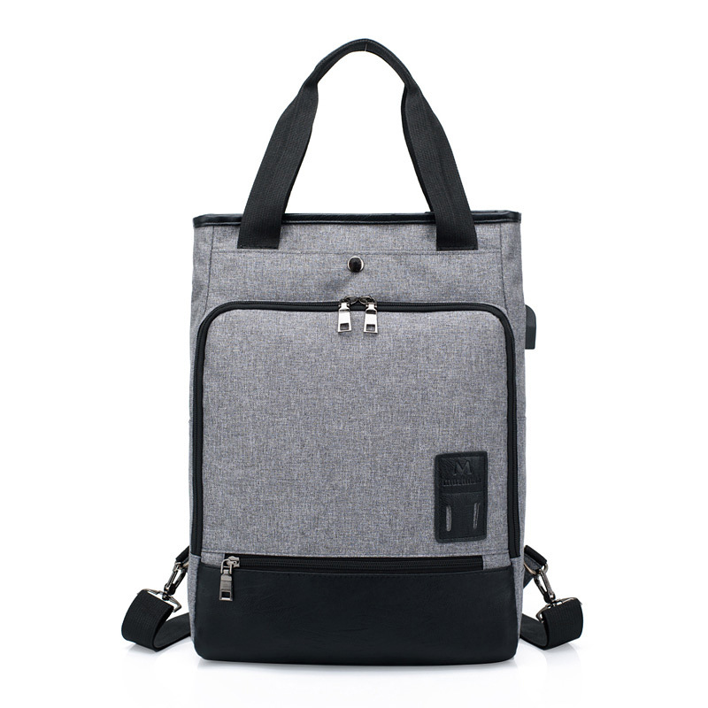 Fashion-Casual-19-inch-Large-Capacity-Waterproof-Oxford-Fabric-Men-Macbook-Storage-Backpack-USB-Lapt-1652340-1