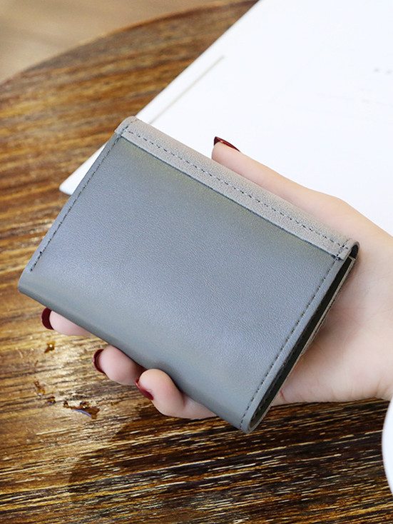 Fashion-Casual-V-Shaped-Decorative-Large-Capacity-Female-Small-Purse-Card-Holder-1493850-7