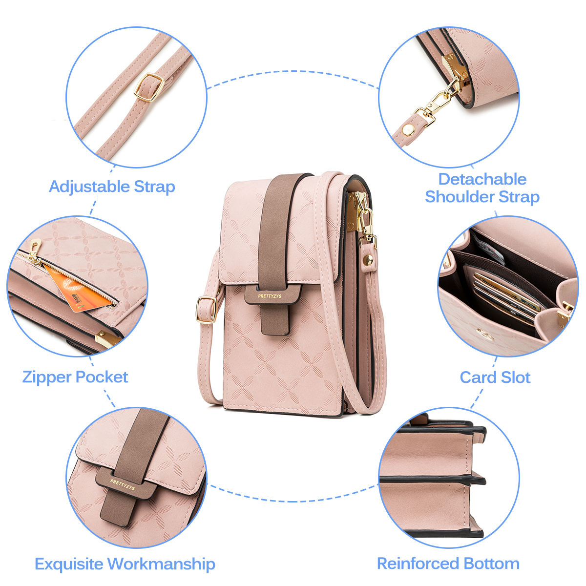 Fashion-Casual-Women-Large-Capacity-Multi-Pockets-Mobile-Phone-Storage-Shoulder-Crossbody-Bag-1798216-8