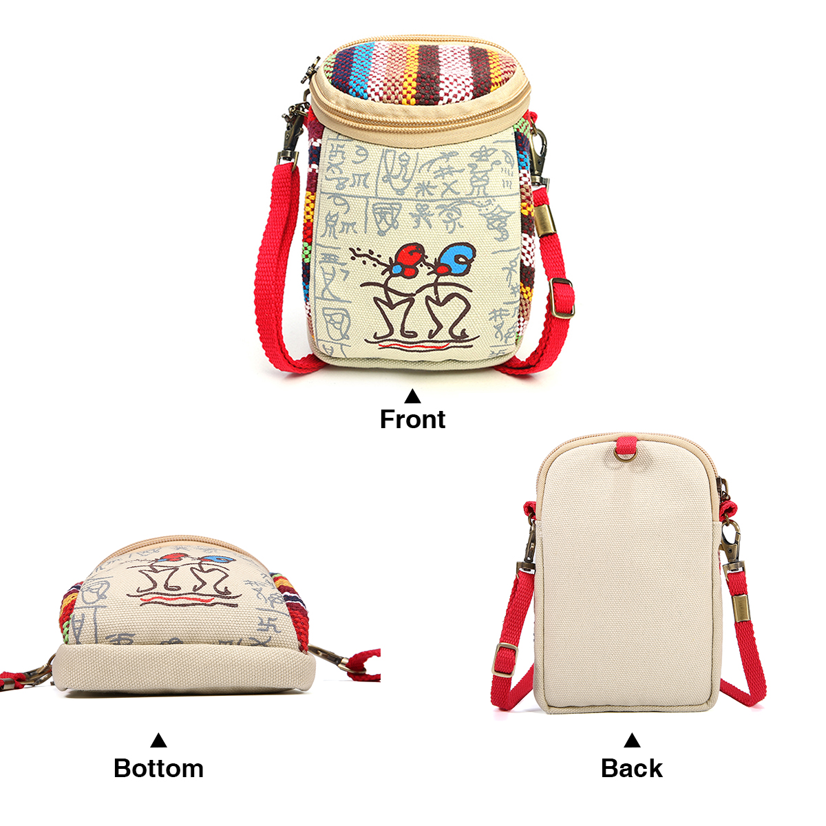 Fashion-Ethnic-Style-Casual-Mini-Zipper-Canvas-Women-Phone-Bag-Crossbody-Bag-Messenger-Bag-1686946-1