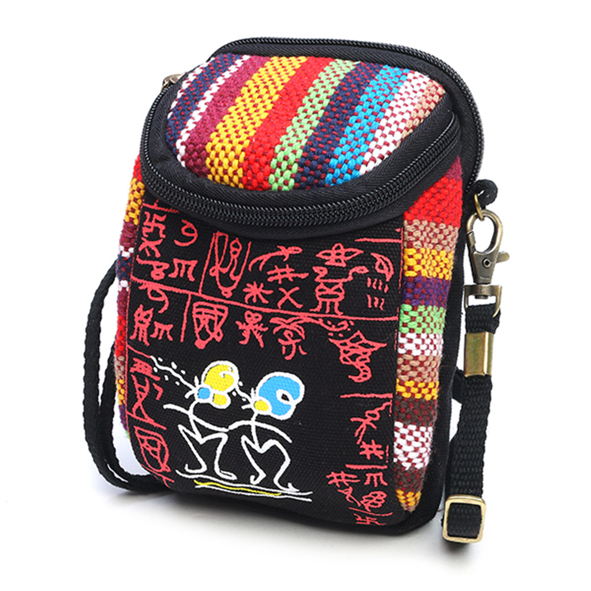 Fashion-Ethnic-Style-Casual-Mini-Zipper-Canvas-Women-Phone-Bag-Crossbody-Bag-Messenger-Bag-1686946-11