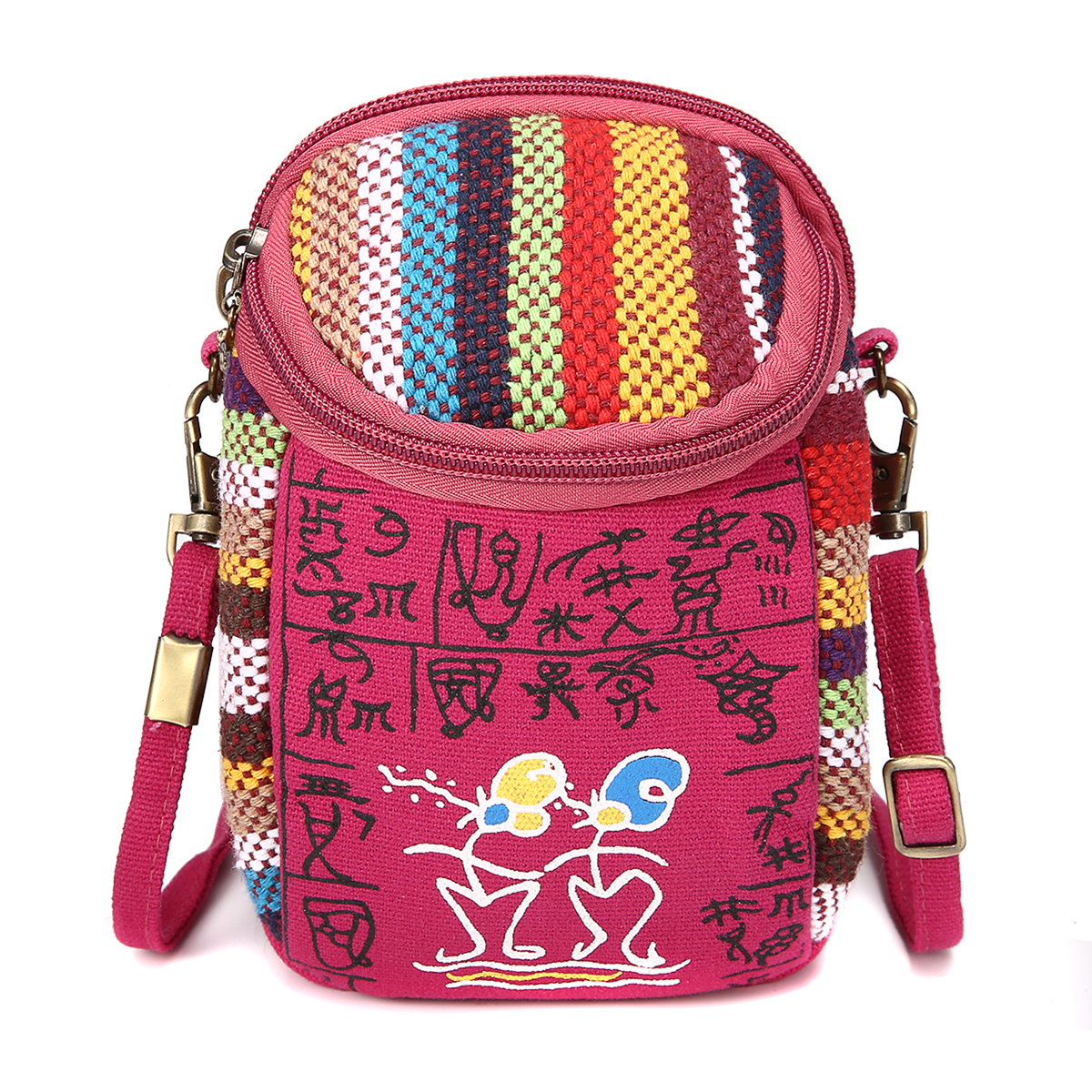 Fashion-Ethnic-Style-Casual-Mini-Zipper-Canvas-Women-Phone-Bag-Crossbody-Bag-Messenger-Bag-1686946-12