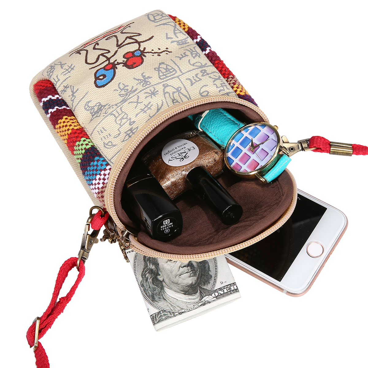 Fashion-Ethnic-Style-Casual-Mini-Zipper-Canvas-Women-Phone-Bag-Crossbody-Bag-Messenger-Bag-1686946-9