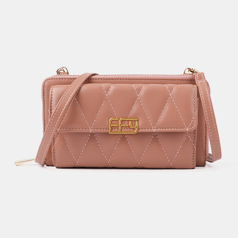 Fashion-PU-Leather-Multi-Card-Slots-Money-Clips-Mobile-Phone-Storage-Packs-Crossbody-Bag-Handbag-1770159-1