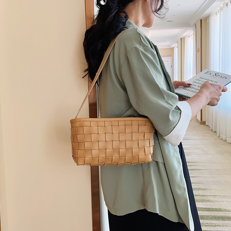 Fashion-Woven-Pattern-Makeup-Mobile-Phone-Crossbody-Shoulder-Storage-Bag-Handbag-1711785-9