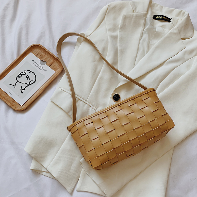 Fashion-Woven-Pattern-Makeup-Mobile-Phone-Crossbody-Shoulder-Storage-Bag-Handbag-1711785-10