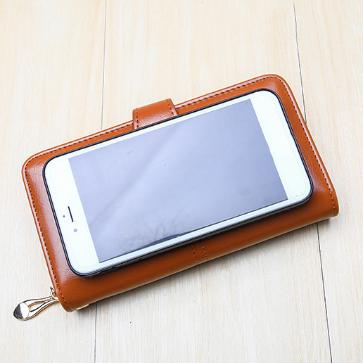 Fashionwith-Multi-Card-Slots-Zipper-PU-Leather-Mobile-Phone-Bag-Women-Purse-Handbag-1805460-7
