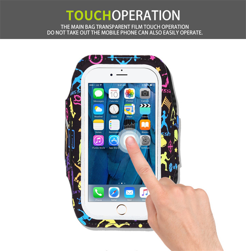 HAISSKY-Outdoor-Running-Waterproof-Screen-Touch-Arm-Bag-Pouch-for-Xiaomi-Mobile-Phone-under-55-inch-1309728-2