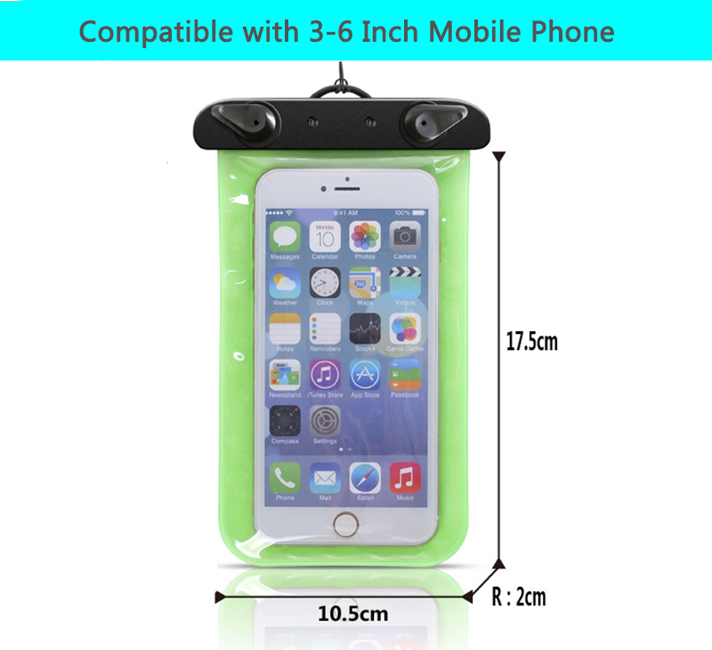 IPX8-Waterproof-Cell-Phone-Sealed-Bag-Pouch-with-Arm-Band-for-Phone-Under-6-Inches-Phone-1190978-5
