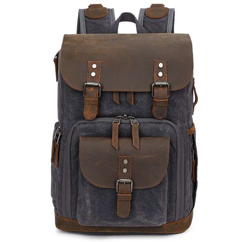 K-86-Travel-Multi-Pocket-Large-Capacity-Geniune-Leather-Macbook-Storage-Bag-Backpack-1753921-2