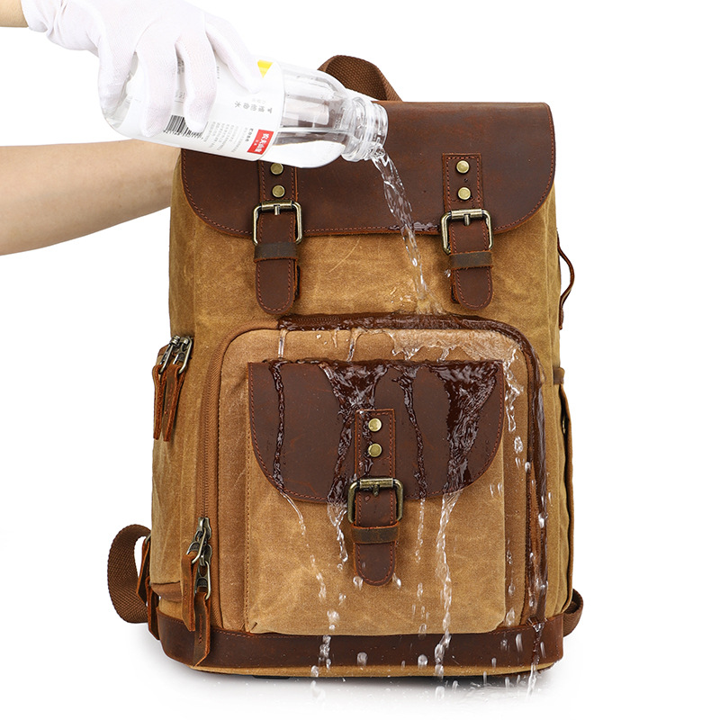 K-86-Travel-Multi-Pocket-Large-Capacity-Geniune-Leather-Macbook-Storage-Bag-Backpack-1753921-3