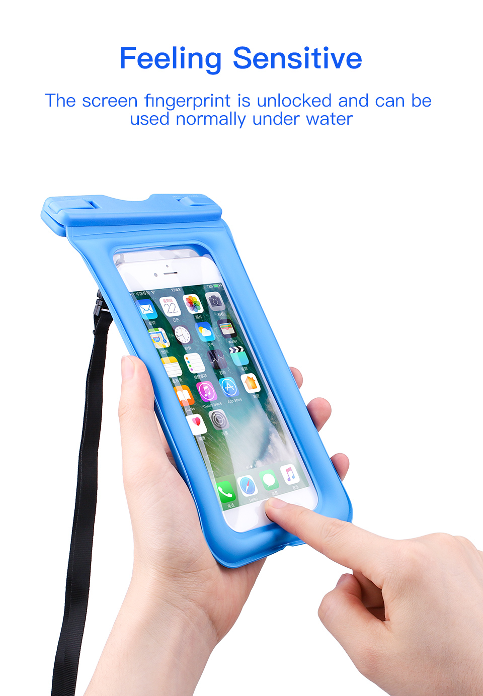 KUULAA-IPX8-Waterproof-Phone-Pouch-Air-Cushion-Anti-explosion-Screen-Touch-Underwater-Swimming-Divin-1613996-3