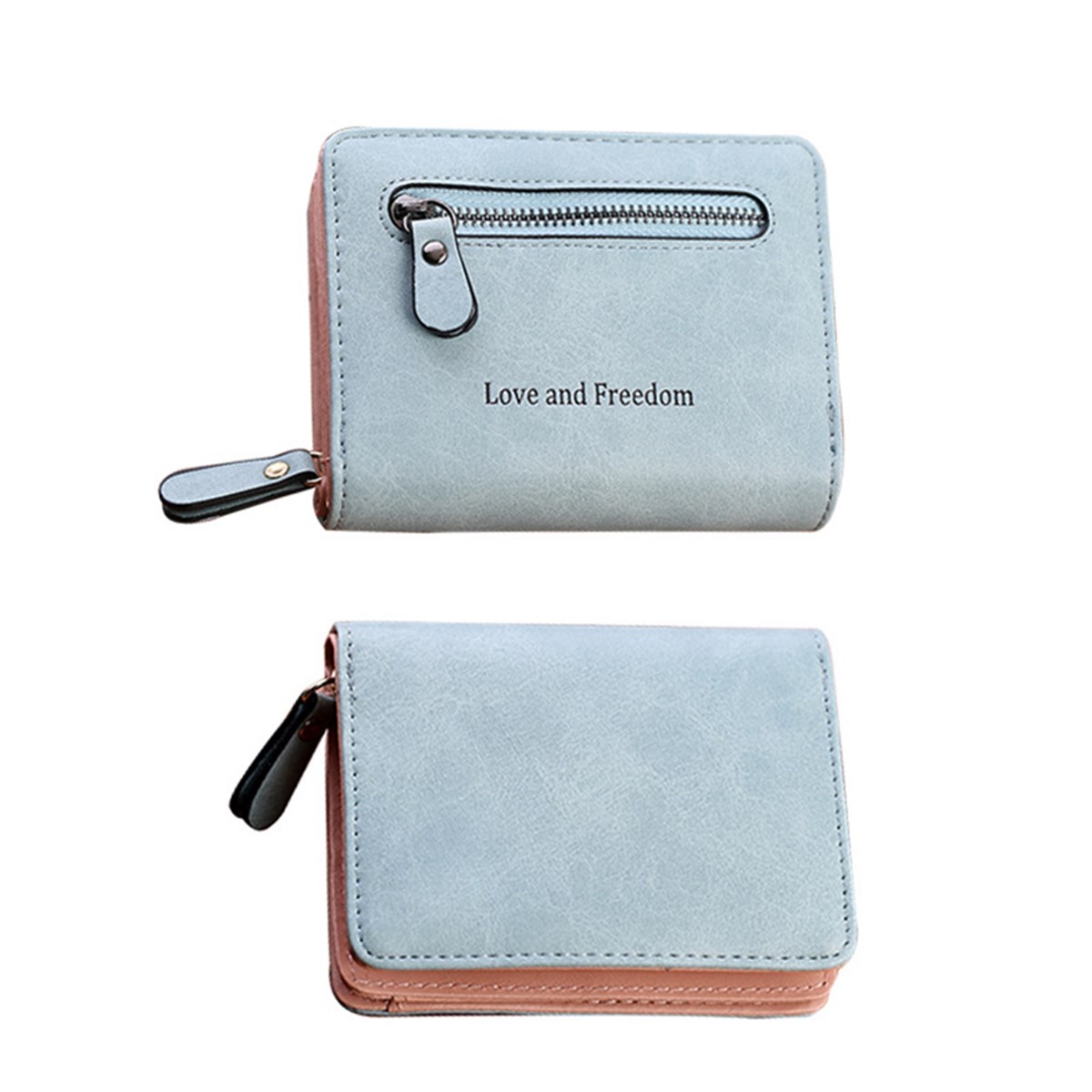 Love-and-Freedom-Women-PU-Leather-Zipper-with-Card-Slots-Short-Phone-Purse-Wallet-Coin-Clutch-Handba-1638201-8