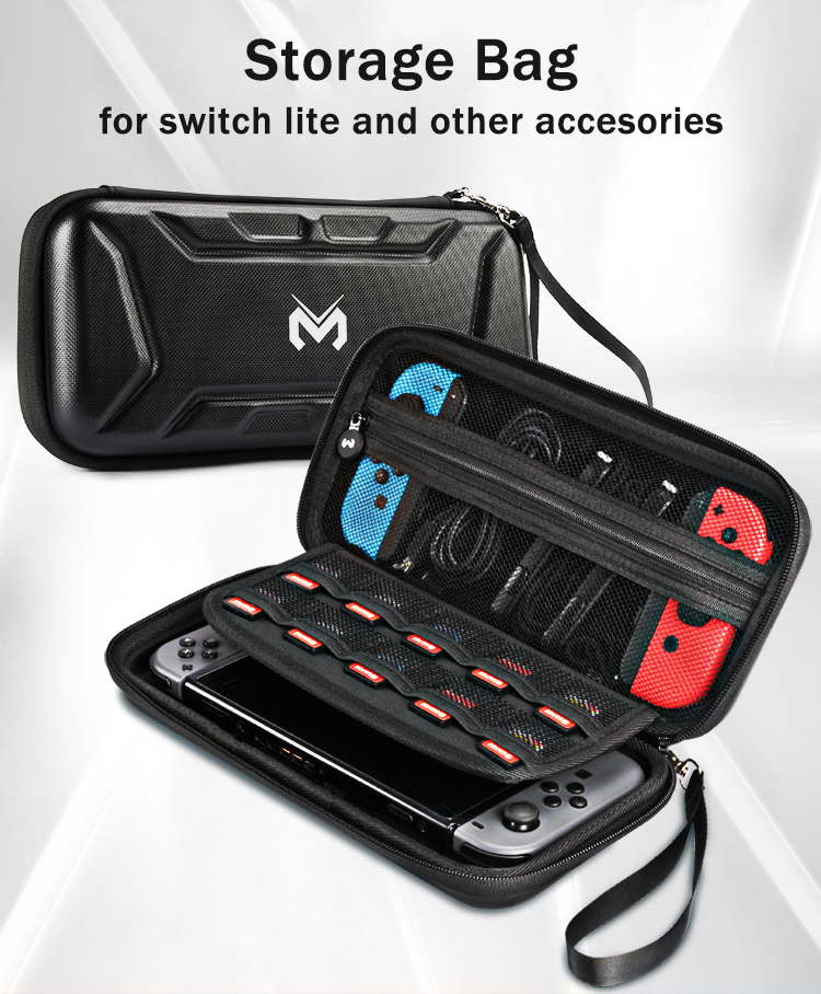 MOME-Waterproof-Shockproof-EVA-Storage-Bag-Game-Accessories-Organizer-with-Strap-For-Switch-Lite-1674959-1
