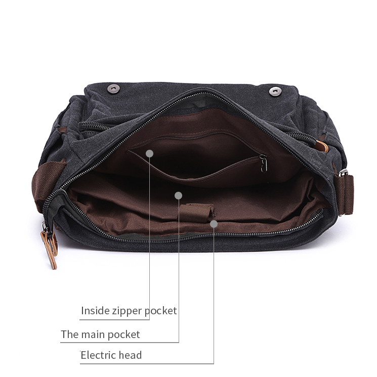 Men-Casual-Multi-Pocket-Canvas--Microfiber-Leather-Macbook-Storage-Briefcase-Shoulder-Crossbody-Bag-1605164-3