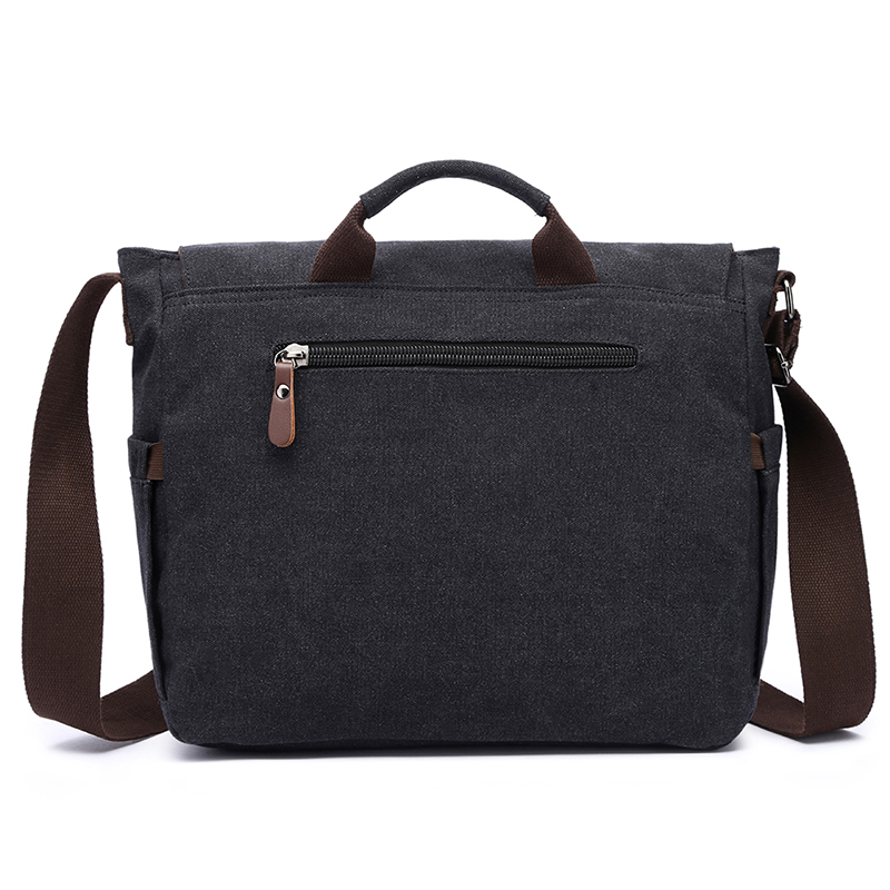 Men-Casual-Multi-Pocket-Canvas--Microfiber-Leather-Macbook-Storage-Briefcase-Shoulder-Crossbody-Bag-1605164-4