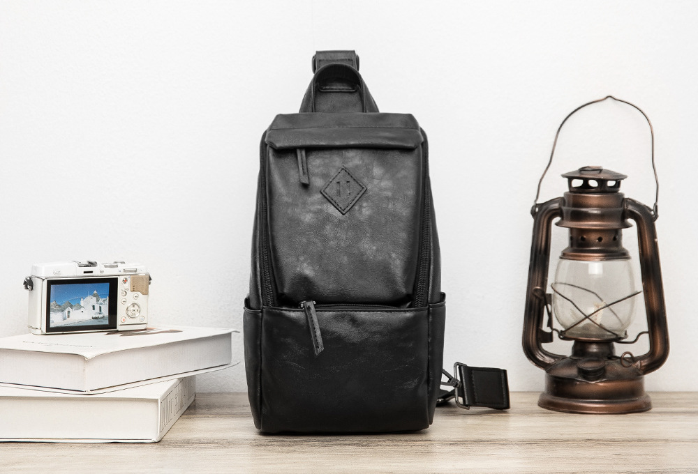 Men-Large-Capacity-Mobile-Phone-Storage-PU-Leather-Shoulder-Crossbody-Bag-Chest-Pack-1778940-11