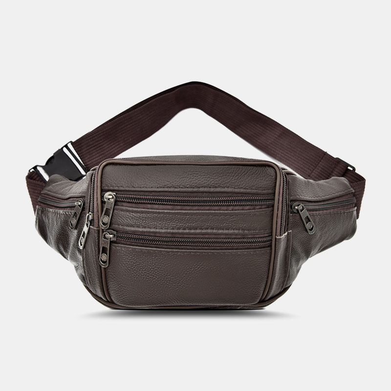 Men-Outdoor-Multi-Layers-Large-Capacity-PU-Leather-Mobile-Phone-Storage-Crossbody-Chest-Bag-Waist-Pa-1834720-2