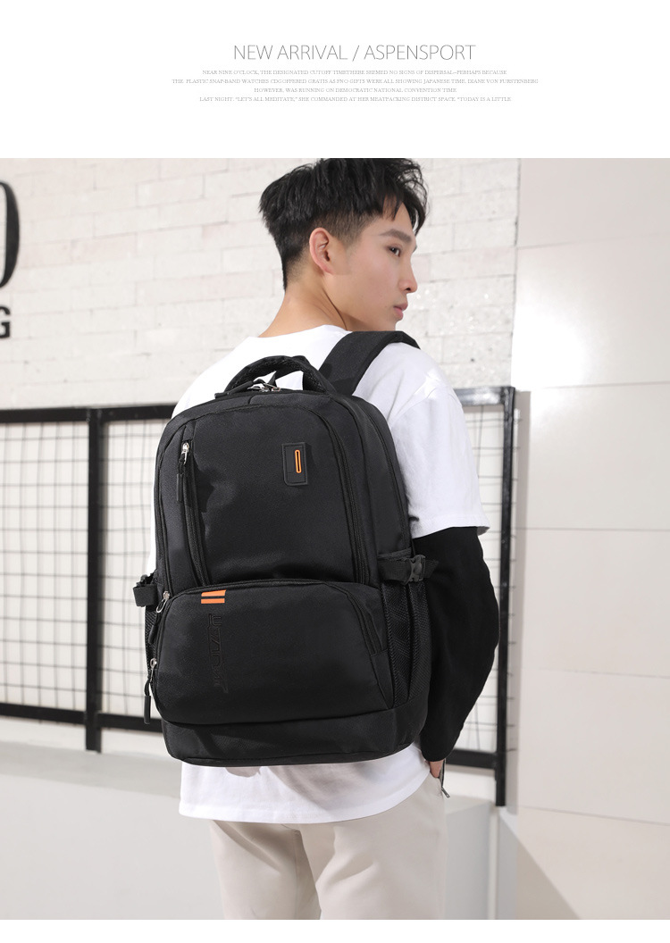 Men-Oxford-Extension-Capacity-Multi-Pocket-Business-Macbook-Storage-Bag-Backpack-1661567-10