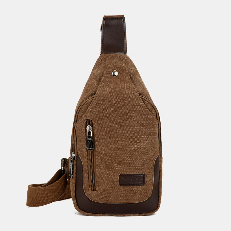 Men-Sports-Casual-Canvas-Mobile-Phone-Storage-Crossbody-Bag-Chest-Bag-1814550-2